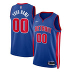 Maglia NBA unisex Detroit Pistons 2023 blu - Icon Edition