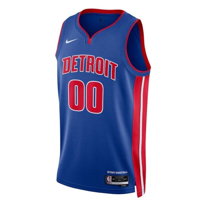 Maglia NBA unisex Detroit Pistons 2023 blu - Icon Edition