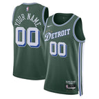 Maglia NBA unisex Detroit Pistons 2023 - City Edition - Verde