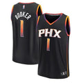 Maglia NBA Devin Booker Phoenix Suns 2023 Fast Break Player Nera - Edizione Statement