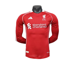 Liverpool 25/26 I Home Jersey - Long Sleeve