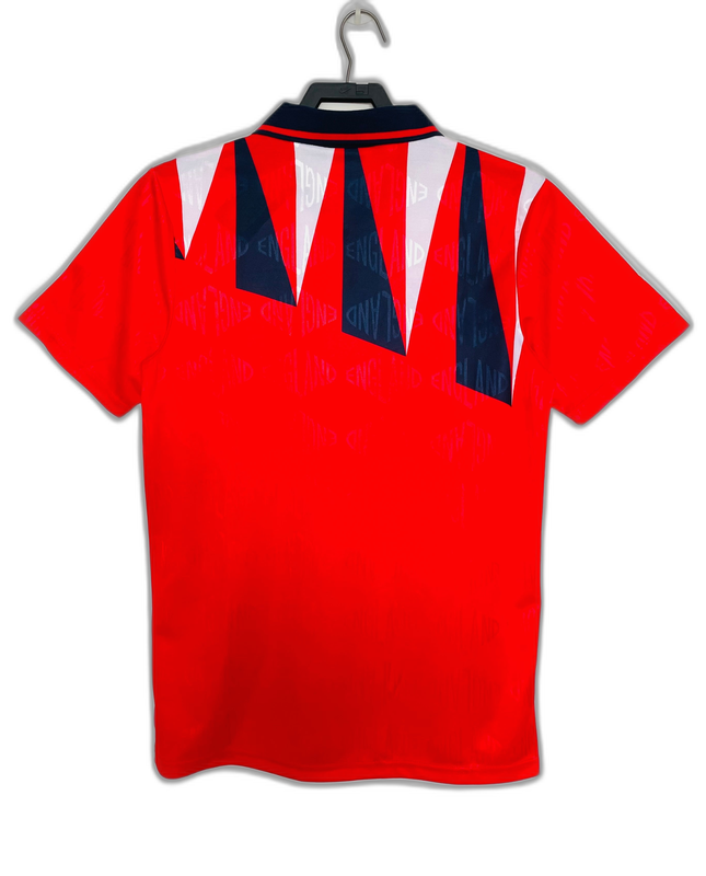 England 1992 II Away Jersey - Retro Version