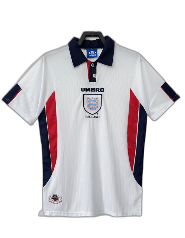 Inghilterra 1998 I Maglia Home - Versione Retro