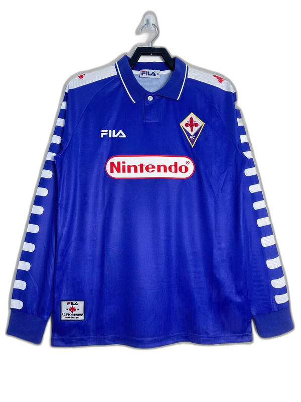 フィオレンティーナ 98/99 I ホーム ユニフォーム - 長袖レトロバージョン