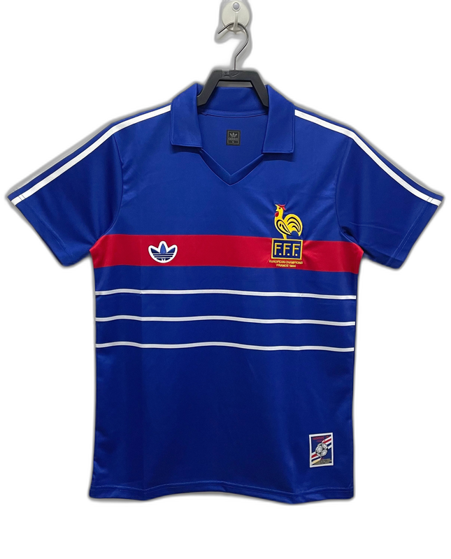 Maglia Home Francia 1984 I - Versione Retro