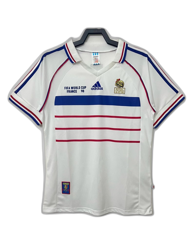 Camiseta visitante de Francia 1998 II - Versión retro