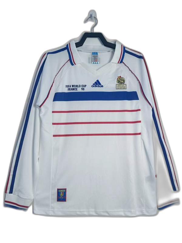 France 1998 Jersey - Long Sleeve Retro Version