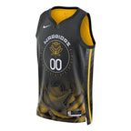 Camiseta unisex de los Golden State Warriors de la NBA 2023 - Edición Ciudad - Negra