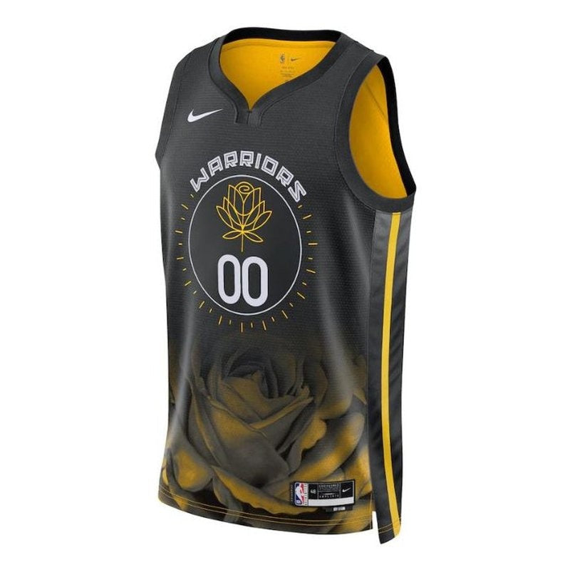 Camiseta unisex de los Golden State Warriors de la NBA 2023 - Edición Ciudad - Negra