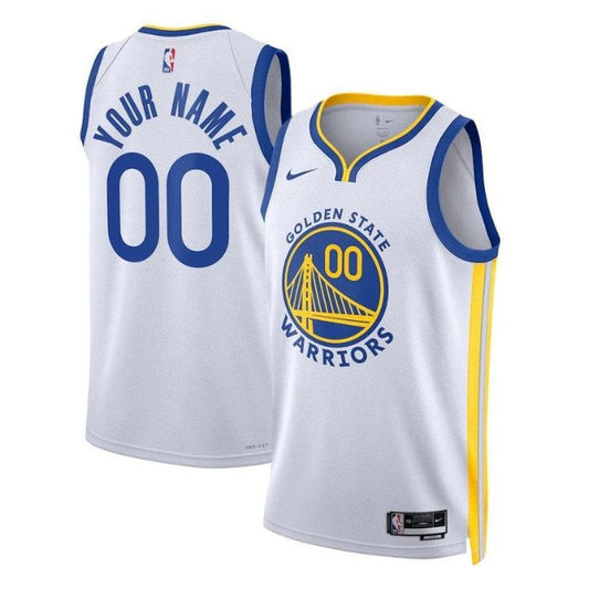 ゴールデンステート・ウォリアーズ ユニセックス 2023 ホワイト NBA ユニフォーム - アソシエーション・エディション