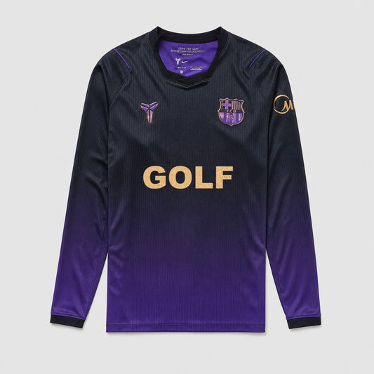 Barcelona 26/27 Away Golf Edition - Long Sleeve Player Version - front