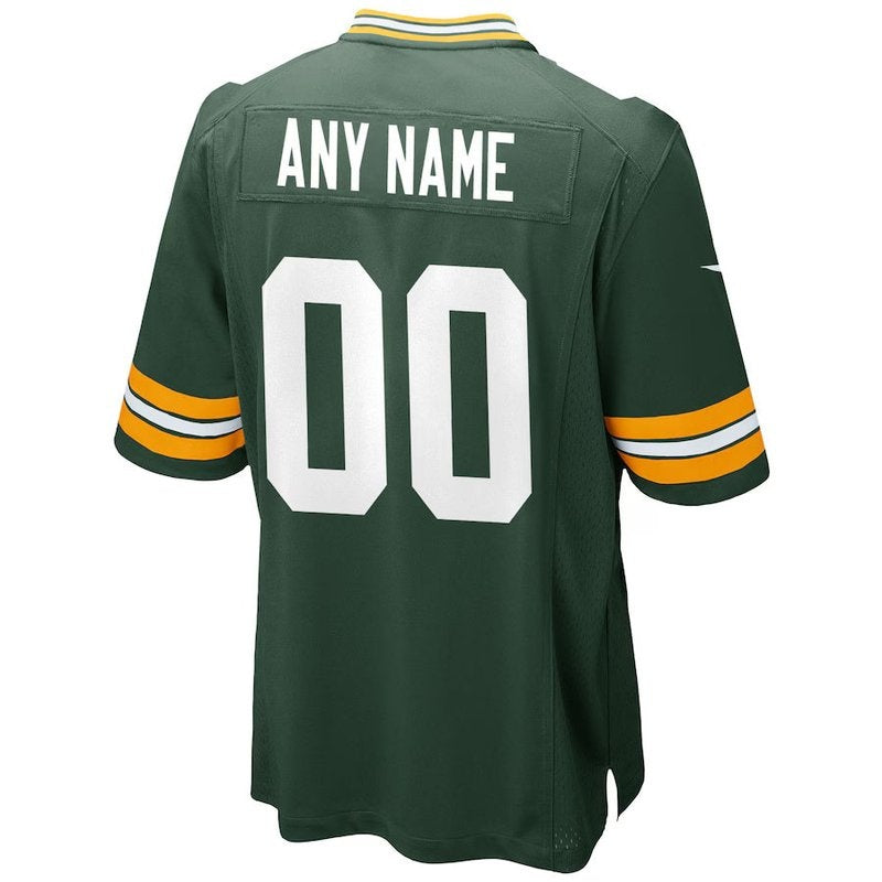 Green Bay Packers - Maglia da partita NFL personalizzata - Verde