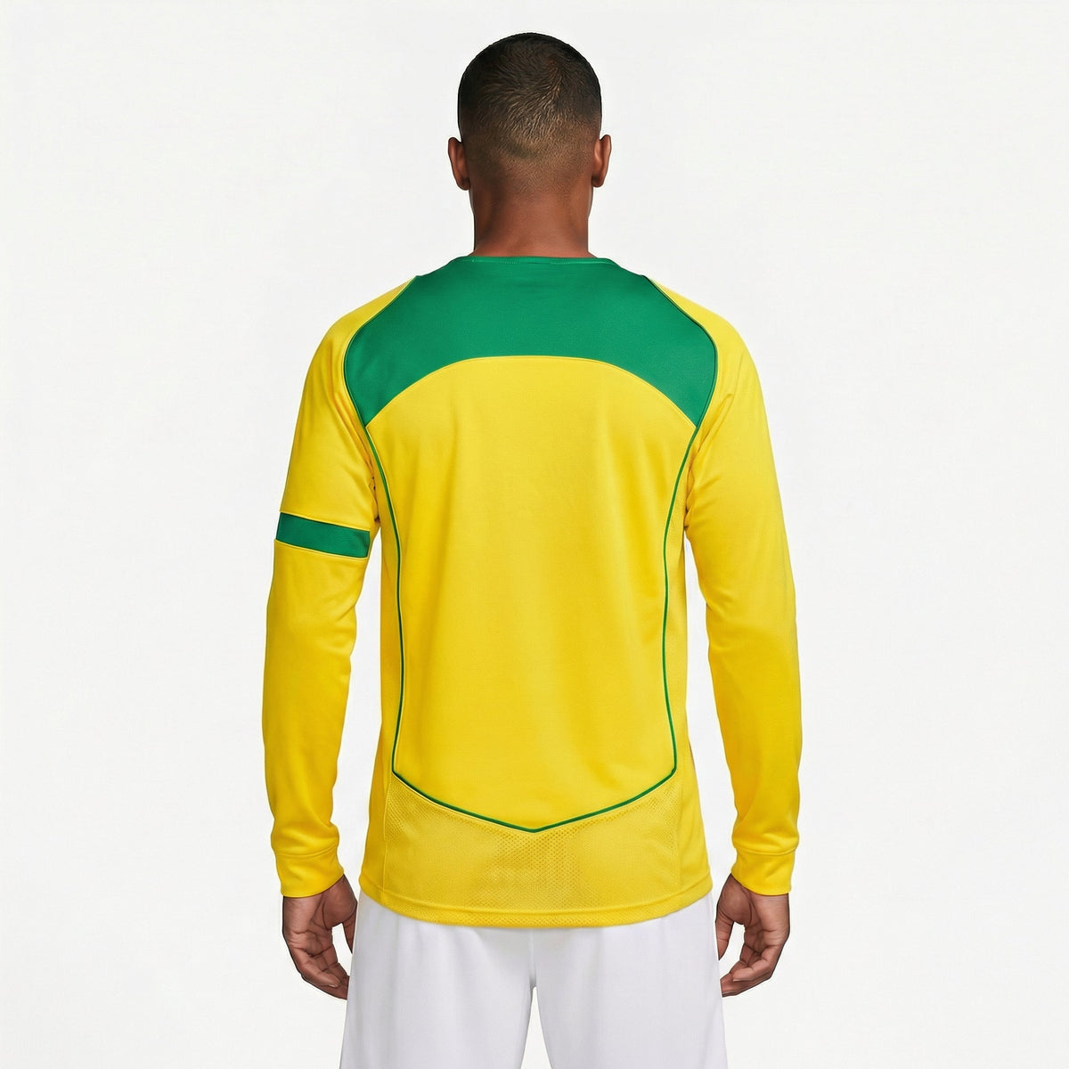 Camiseta retro de Brasil 2004 I - Manga larga