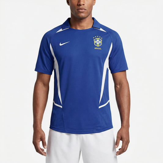 Jersey Retro Nike Brasil 2002 Fan