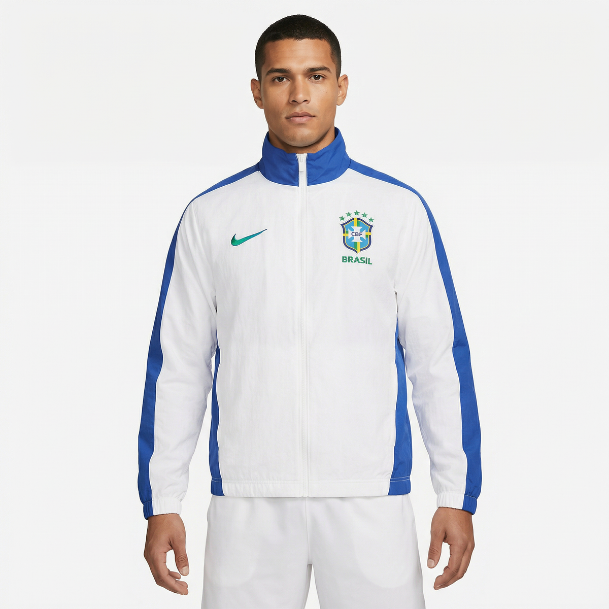 Brazil Retro Jacket - White
