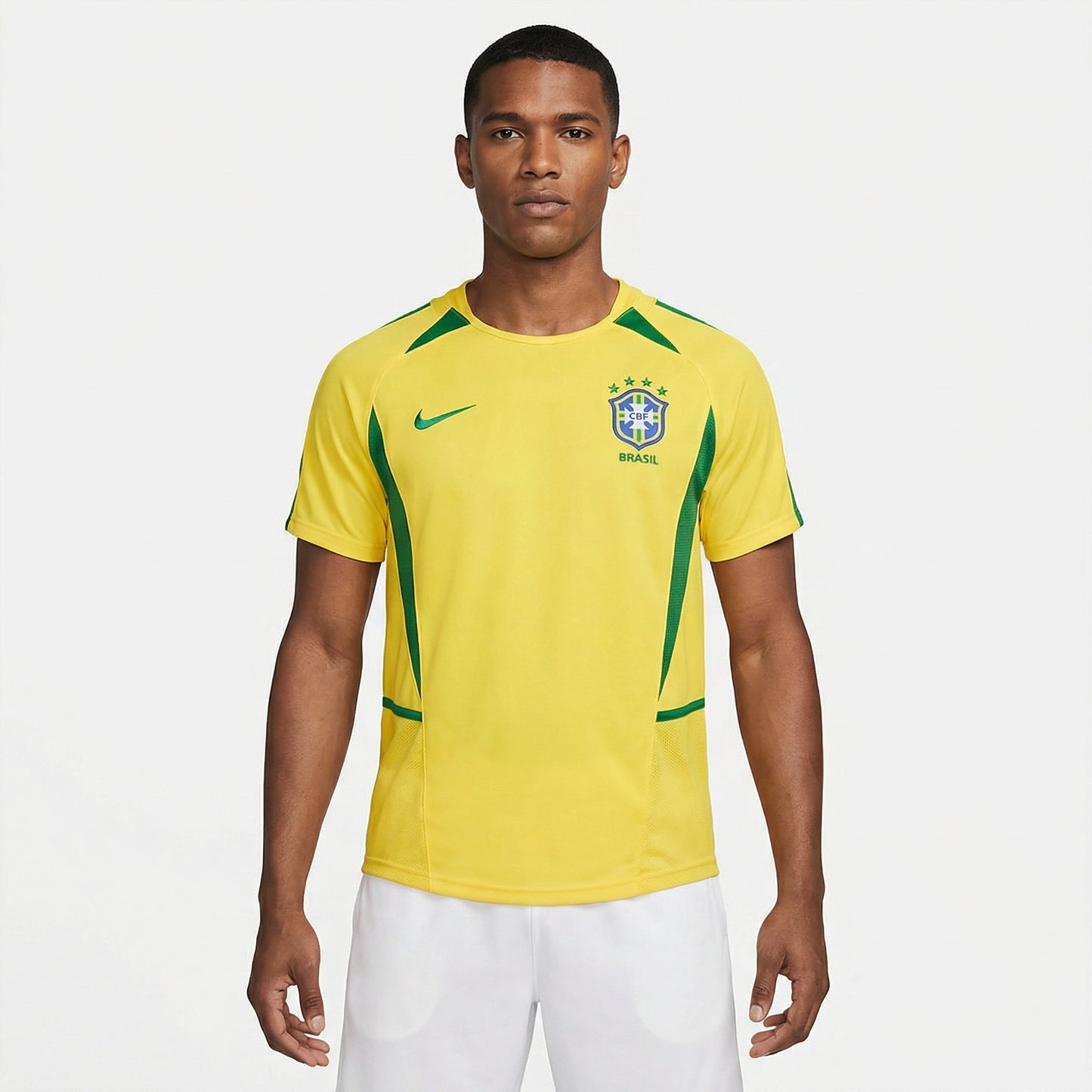 Jersey Nike Retro Brasil 2002 Fan
