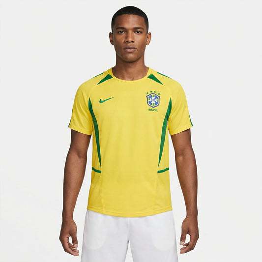 Jersey Nike Retro Brasil 2002 Fan