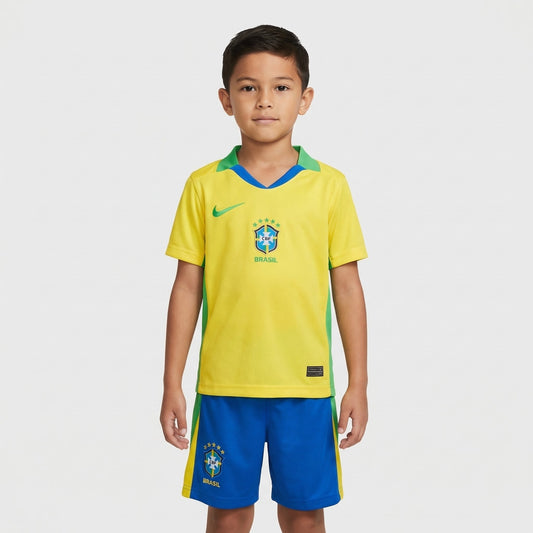 Kids Kit Nike Brasil I 2025/2026