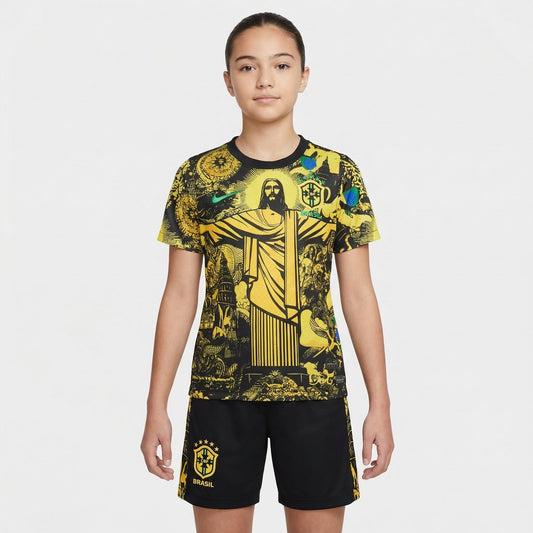 Kids Kit Nike Brasil Woman 2024/2025 Special Edition