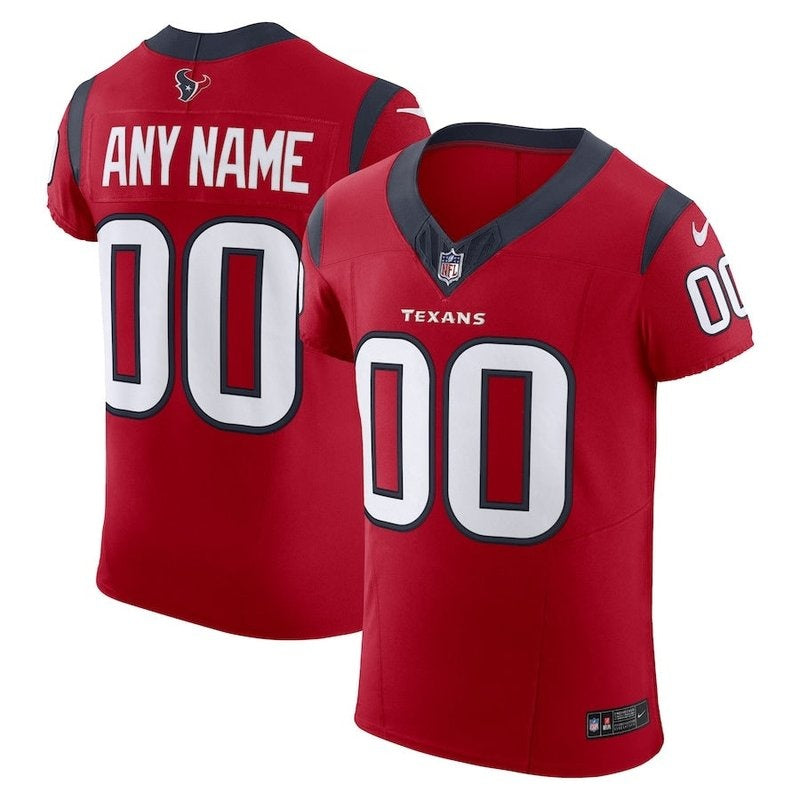 Houston Texans - Camiseta NFL Personalizada Alternativa - Roja