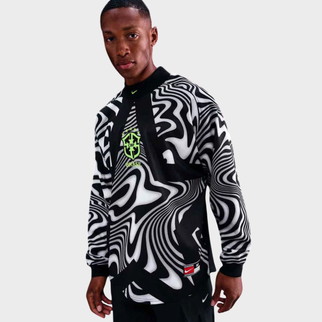 Jersey National Team Brasileira Goalkeeper Longsleeve - 26/27 - Fan Nike