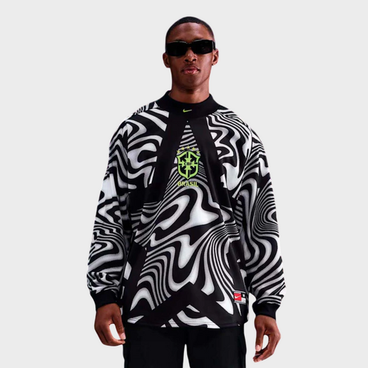 Jersey National Team Brasileira Goalkeeper Longsleeve - 26/27 - Fan Nike
