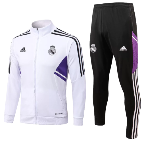 Travel Jacket Real Madrid - Man - White e Lilás