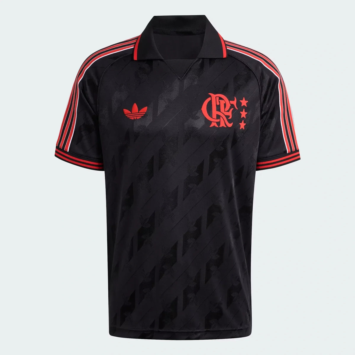 Flamengo 2026 lifestyle jersey in black - front
