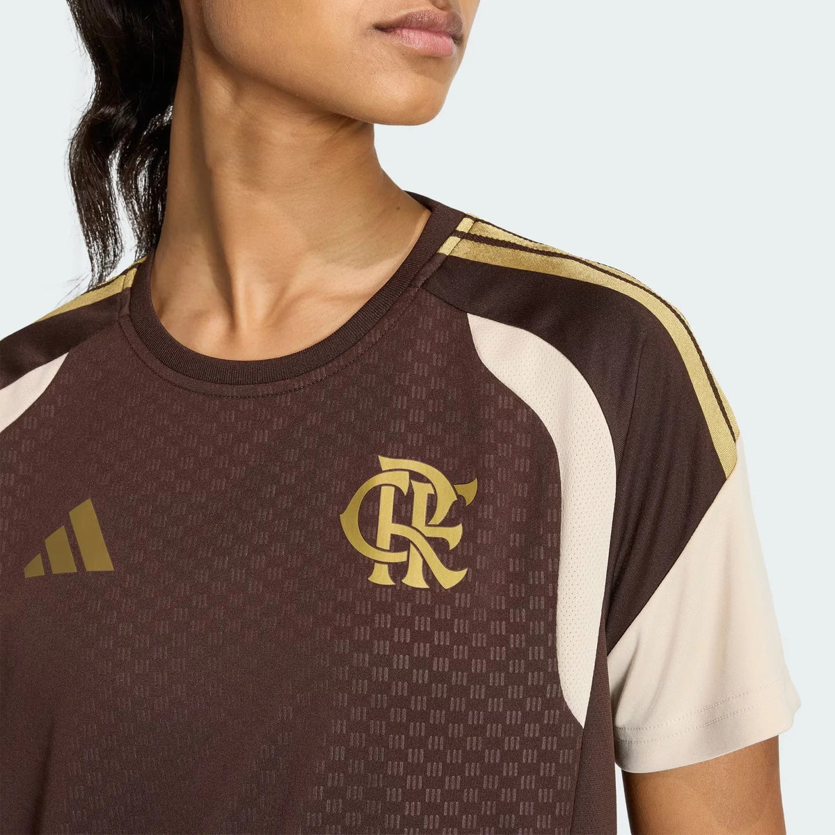 Flamengo 2026 women's training jersey - gold crest detail