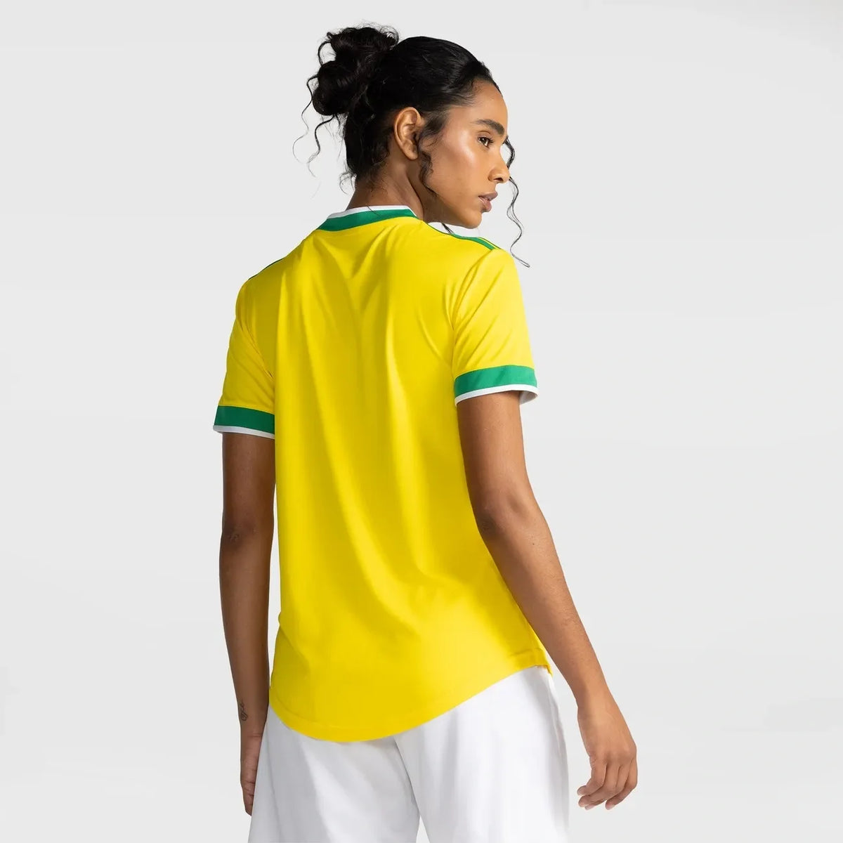 Flamengo 2026 Brazil edition women's jersey - back, worn by model