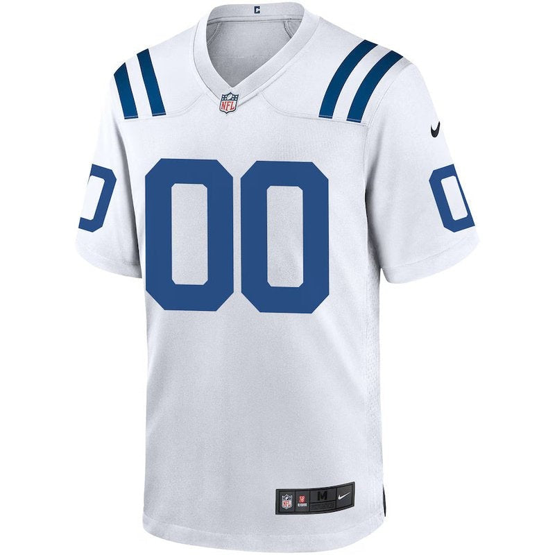 Ind. Colts - Maglia da gara NFL personalizzata - Bianca