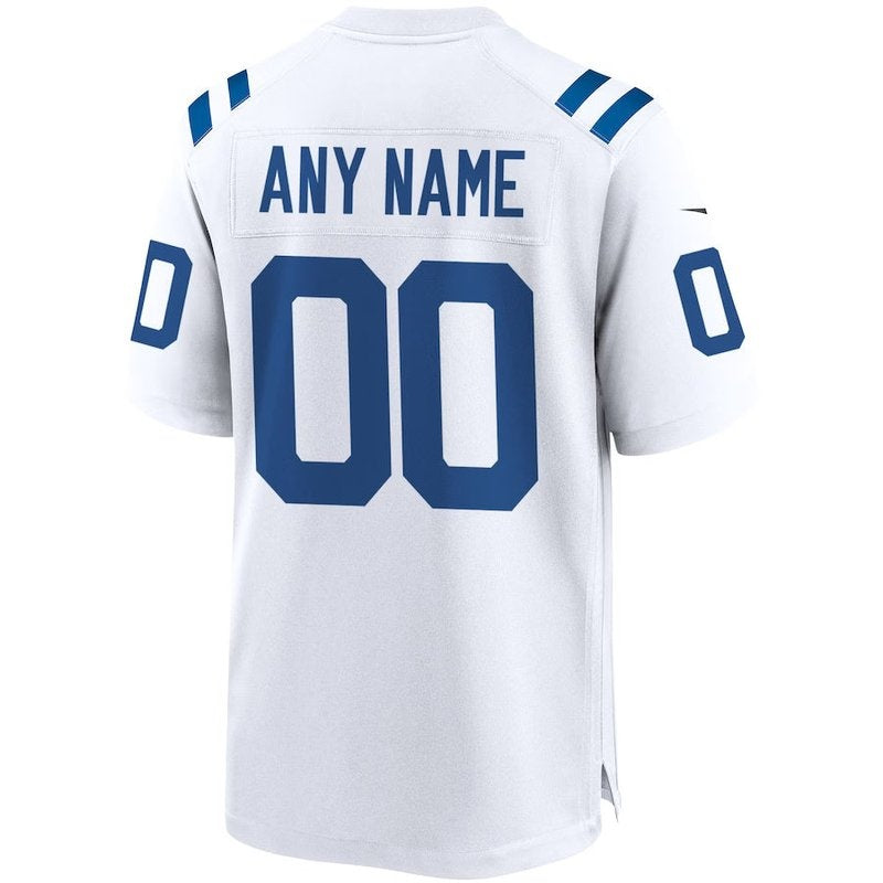 Ind. Colts - Maglia da gara NFL personalizzata - Bianca