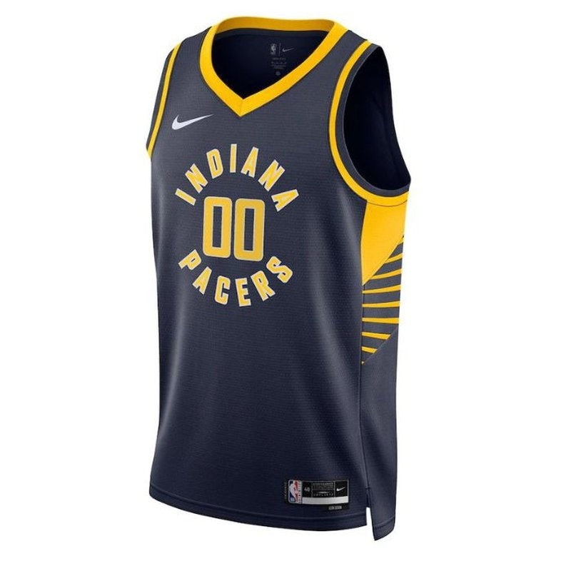 Maglia NBA unisex Indiana Pacers 2023 blu navy - Icon Edition