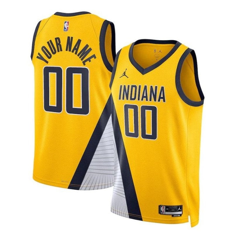 Indiana Pacers Unisex 2023 NBA Trikot - Statement Edition - Gelb