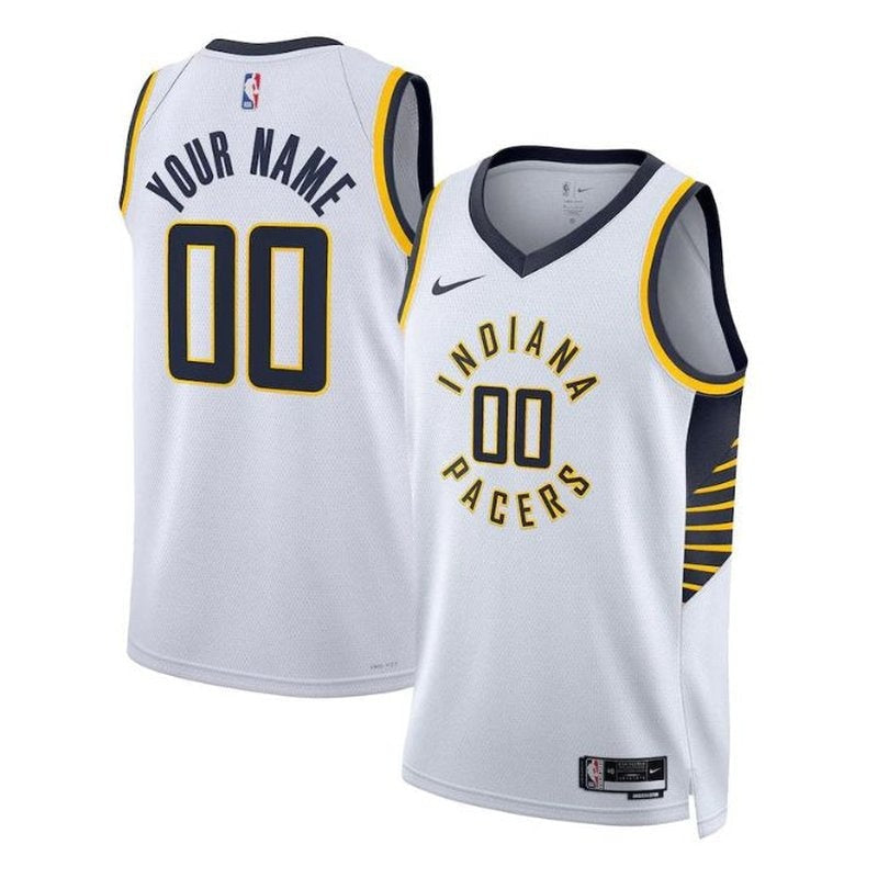 Indiana Pacers Unisex 2023 Weißes NBA-Trikot – Association Edition