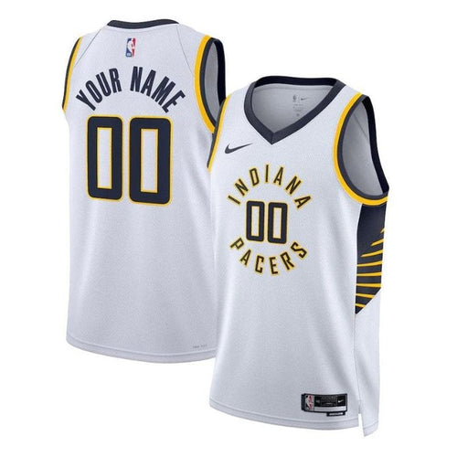 Indiana Pacers Unisex 2023 Weißes NBA-Trikot – Association Edition