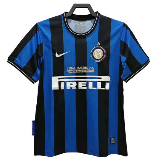Inter de Milán 2010 I Camiseta de Local - Versión Retro