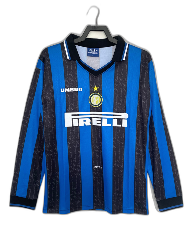 Inter 97/98 I Maglia Home - Versione Retro a Maniche Lunghe