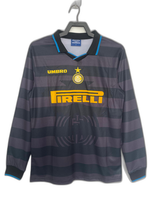 Camiseta Retro Inter de Milán 97/98 II Visitante - Manga Larga