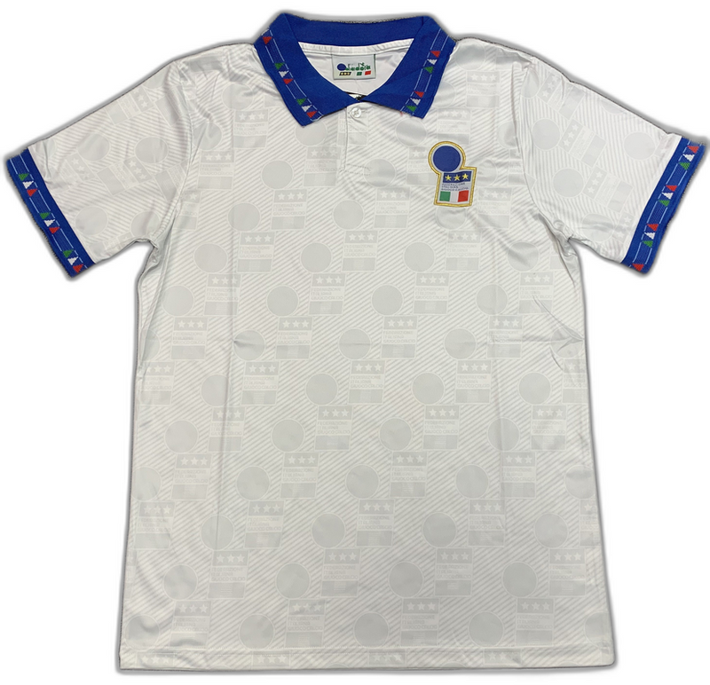 Italy 1994 II Away Jersey - Retro Version