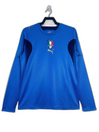 Italia 2006 I Camiseta Local - Versión Retro de Manga Larga