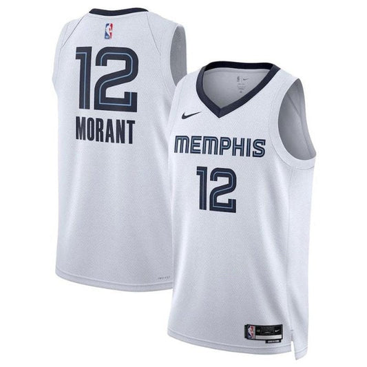 Ja Morant Memphis Grizzlies Unisex-NBA-Trikot 2023 – Association Edition – Weiß