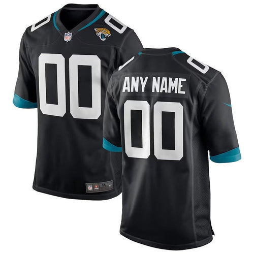 Jacksonville Jaguars - Maglia da gara NFL personalizzata - Nera