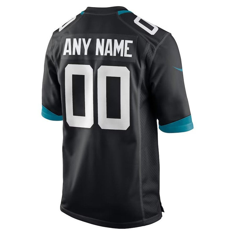 Jacksonville Jaguars - Maglia da gara NFL personalizzata - Nera