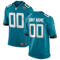 Jacksonville Jaguars - Maglia da partita NFL personalizzata della squadra - Verde petrolio