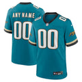 Jacksonville Jaguars - Maglia da gara NFL personalizzata Prowler Throwback - Verde petrolio