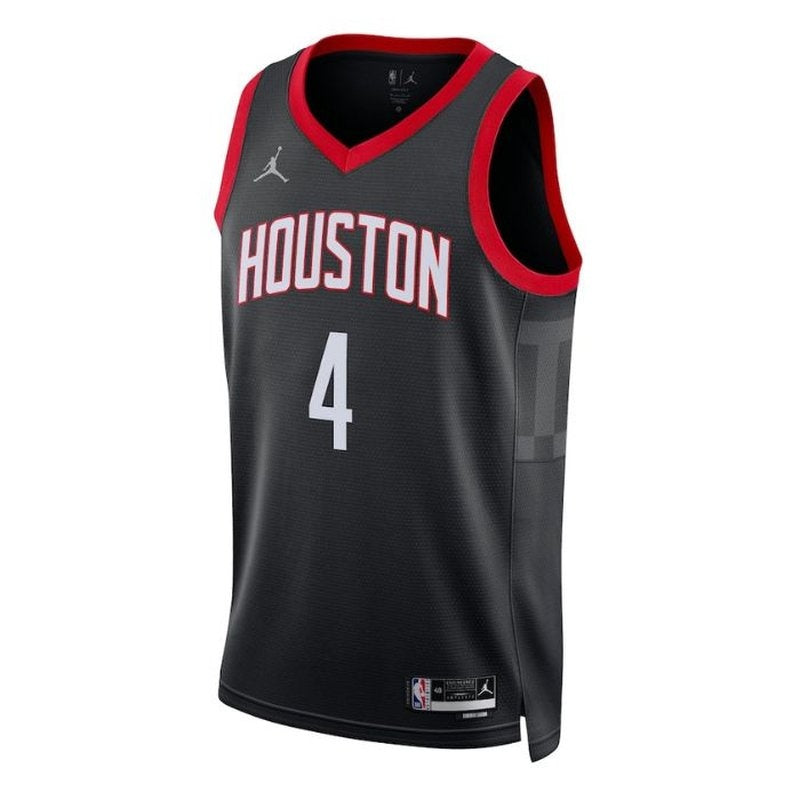 Camiseta NBA Jalen Green Houston Rockets Edición Statement Oro 2023 - Negra