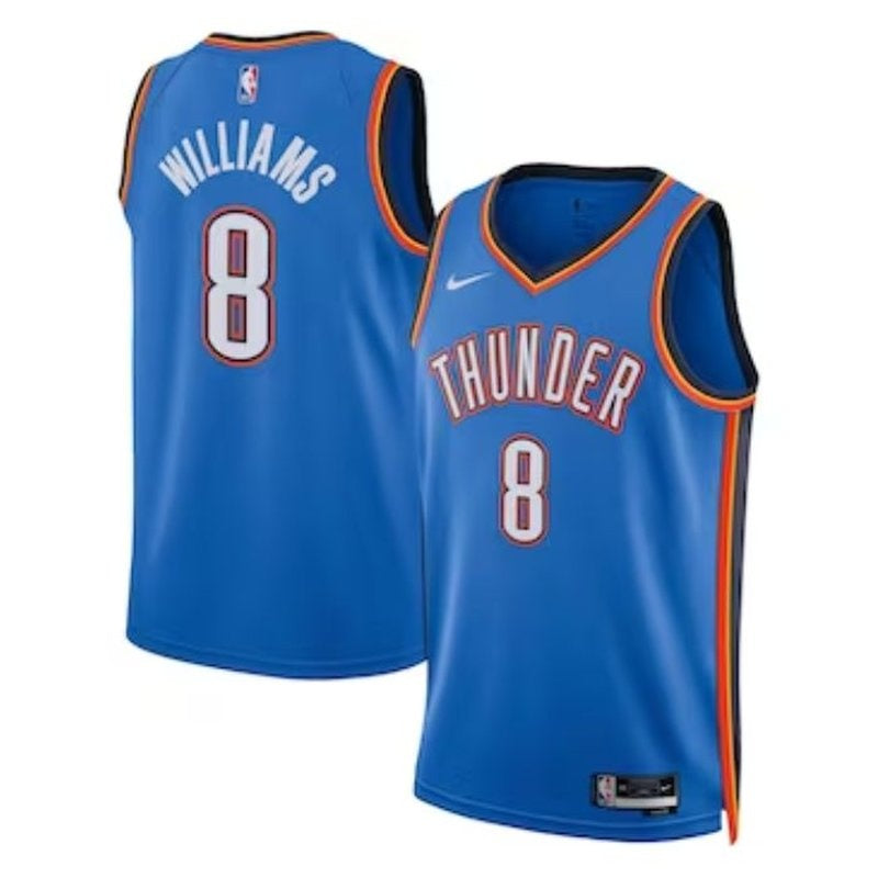 Jalen Williams Oklahoma City Thunder Unisex 2023 NBA Trikot - Icon Edition - Blau