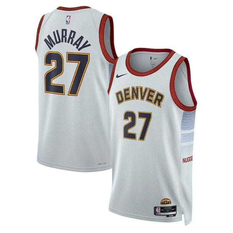 Maillot unisexe Jamal Murray Denver Nuggets 2023 NBA - City Edition - Argent