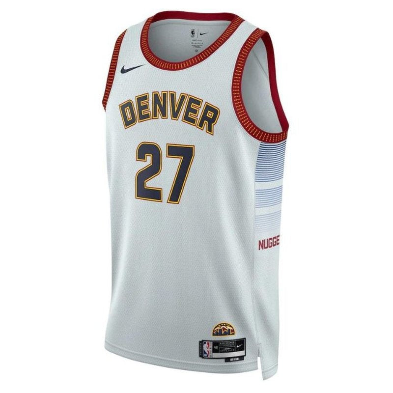 Maillot unisexe Jamal Murray Denver Nuggets 2023 NBA - City Edition - Argent